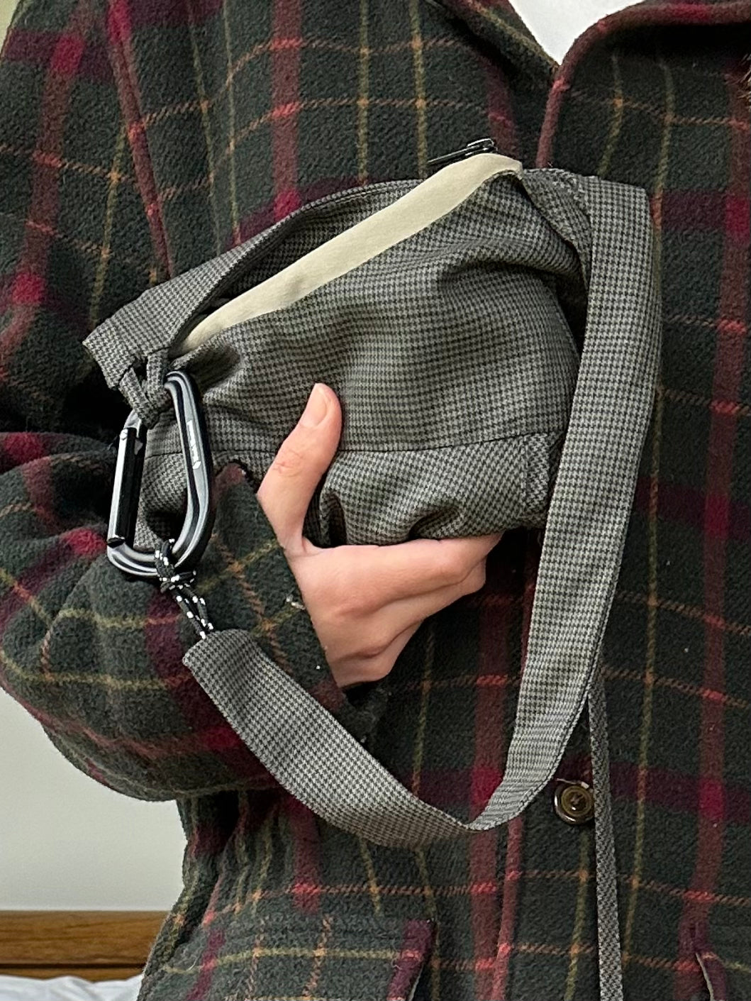 Corda Bag Houndstooth