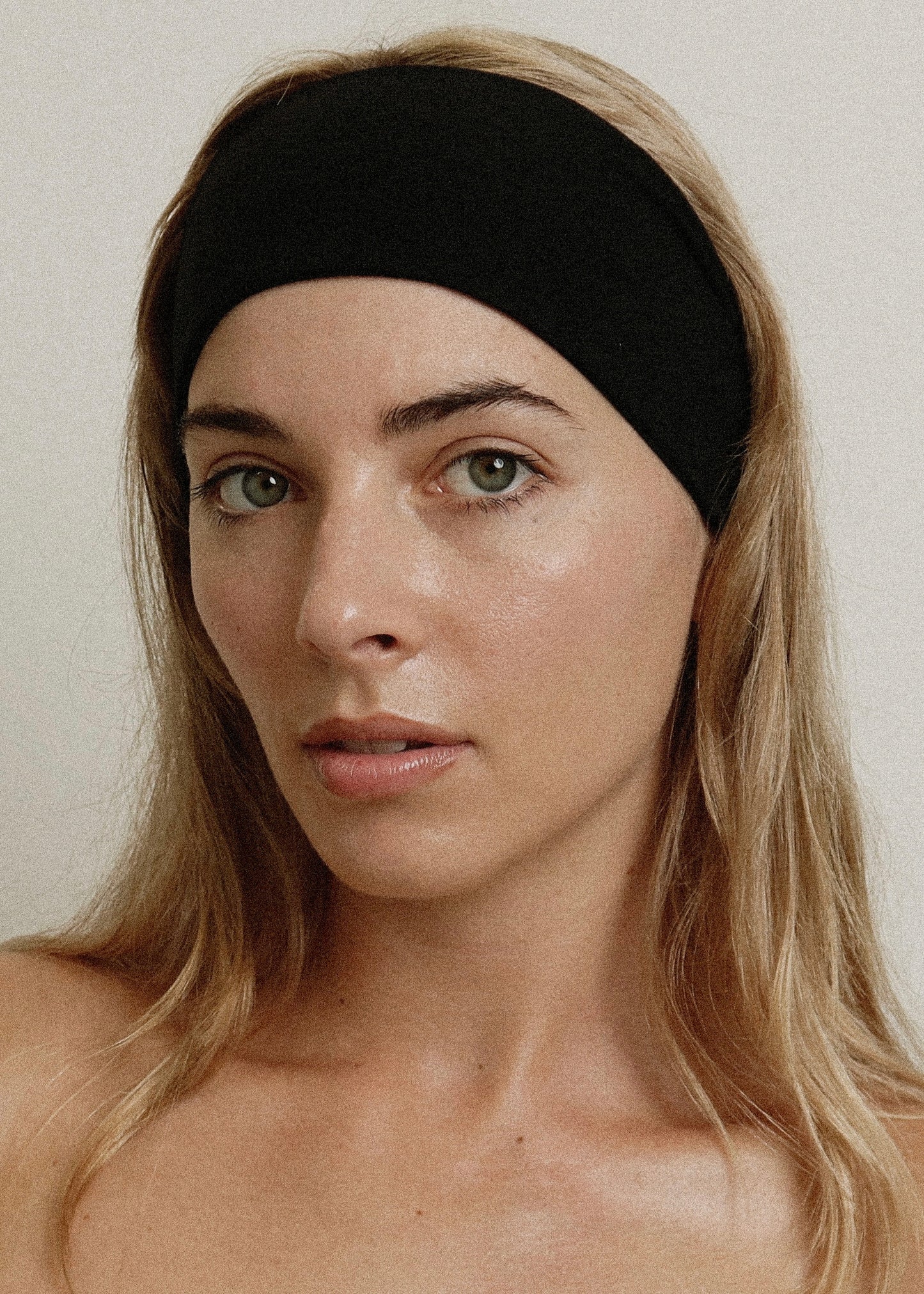 Classic Thick Headband Jet Black